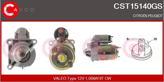 Casco CST15140GS - Starter autospares.lv