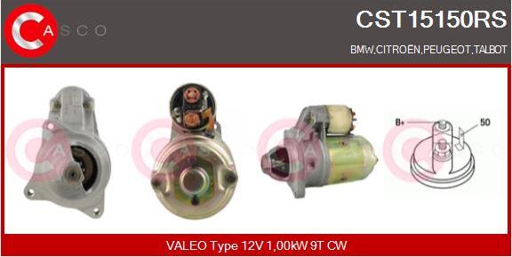 Casco CST15150RS - Starter autospares.lv