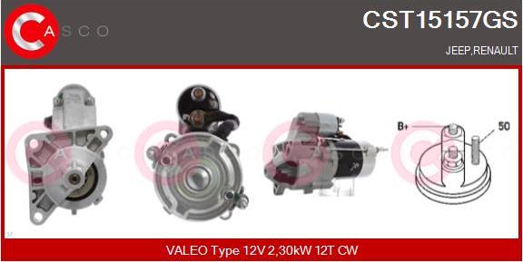 Casco CST15157GS - Starter autospares.lv