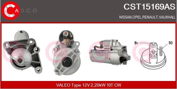 Casco CST15169AS - Starter autospares.lv