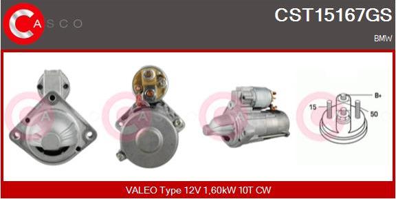 Casco CST15167GS - Starter autospares.lv