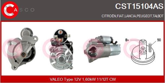 Casco CST15104AS - Starter autospares.lv