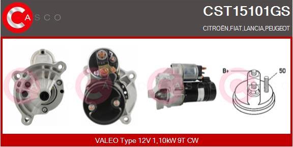 Casco CST15101GS - Starter autospares.lv