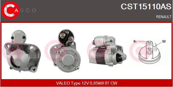 Casco CST15110AS - Starter autospares.lv