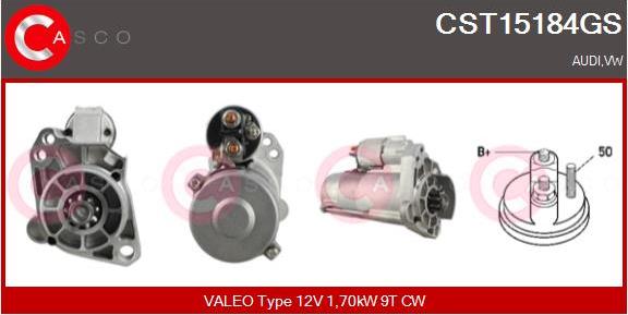 Casco CST15184GS - Starter autospares.lv