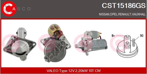 Casco CST15186GS - Starter autospares.lv