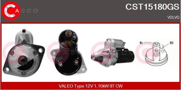 Casco CST15180GS - Starter autospares.lv