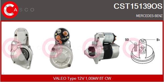 Casco CST15139OS - Starter autospares.lv