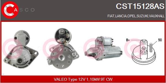 Casco CST15128AS - Starter autospares.lv