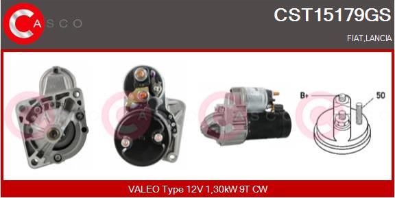 Casco CST15179GS - Starter autospares.lv