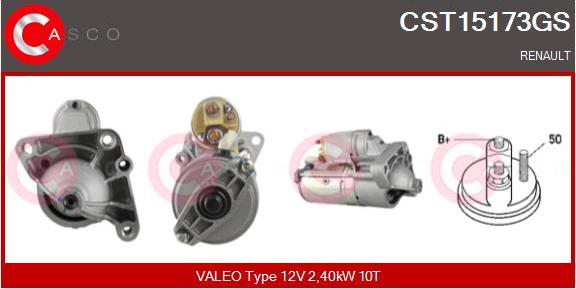 Casco CST15173GS - Starter autospares.lv