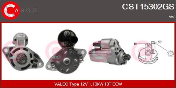 Casco CST15302GS - Starter autospares.lv