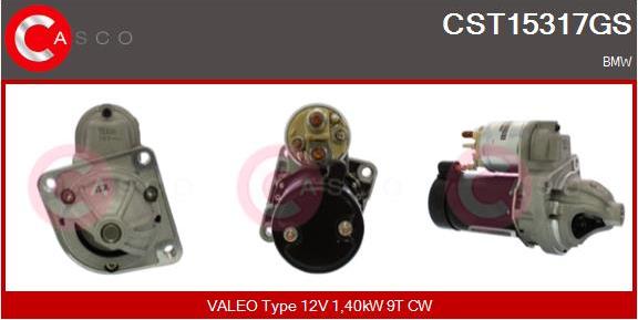 Casco CST15317GS - Starter autospares.lv