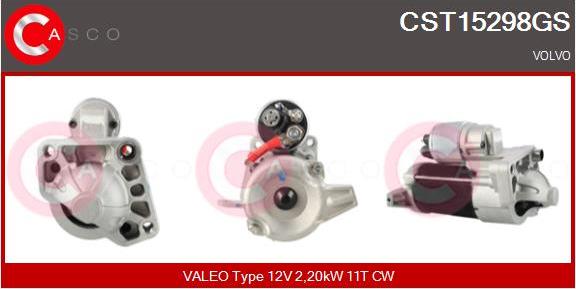 Casco CST15298GS - Starter autospares.lv