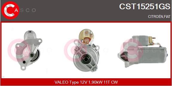 Casco CST15251GS - Starter autospares.lv