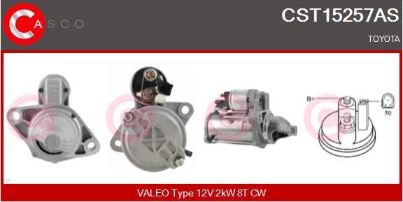 Casco CST15257AS - Starter autospares.lv