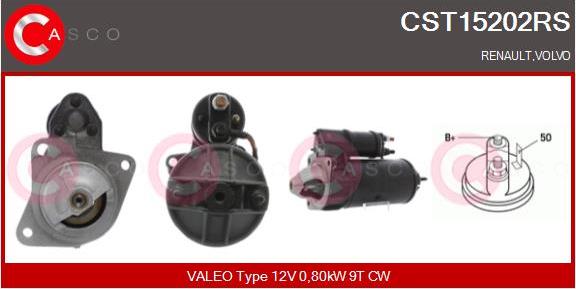 Casco CST15202RS - Starter autospares.lv