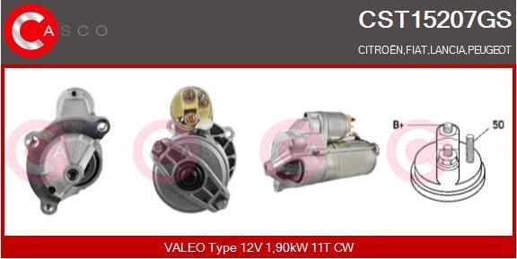 Casco CST15207GS - Starter autospares.lv