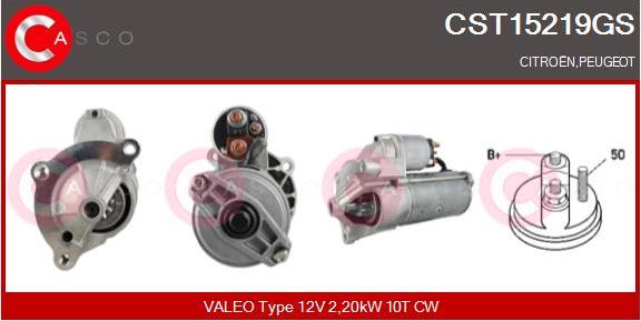 Casco CST15219GS - Starter autospares.lv