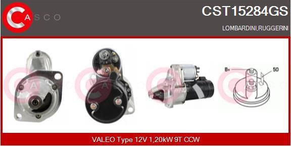 Casco CST15284GS - Starter autospares.lv