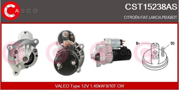 Casco CST15238AS - Starter autospares.lv