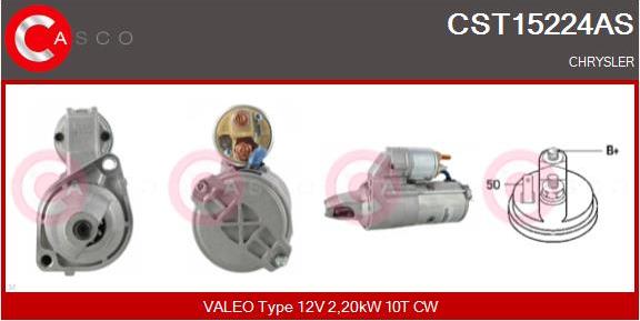 Casco CST15224AS - Starter autospares.lv