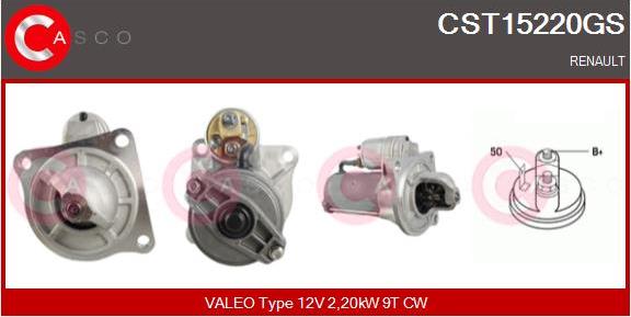 Casco CST15220GS - Starter autospares.lv