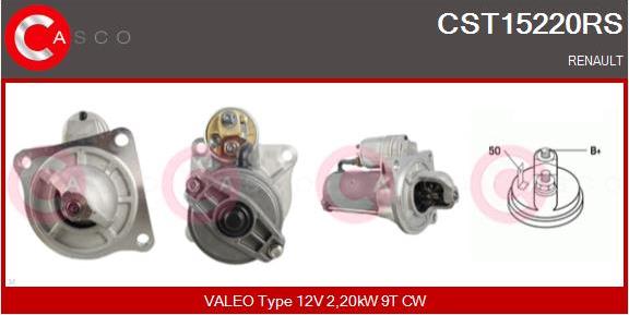 Casco CST15220RS - Starter autospares.lv