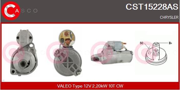 Casco CST15228AS - Starter autospares.lv