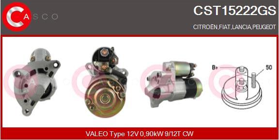 Casco CST15222GS - Starter autospares.lv