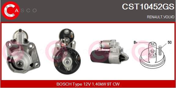 Casco CST10452GS - Starter autospares.lv