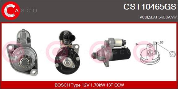 Casco CST10465GS - Starter autospares.lv