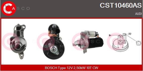 Casco CST10460AS - Starter autospares.lv