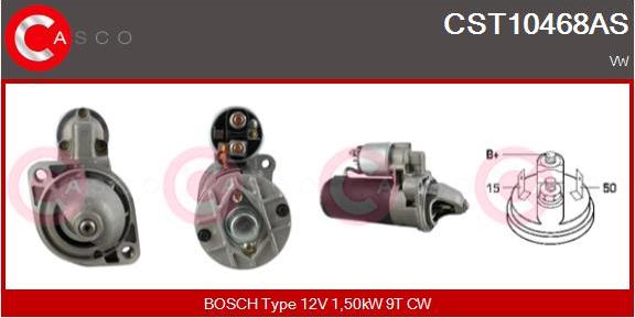 Casco CST10468AS - Starter autospares.lv