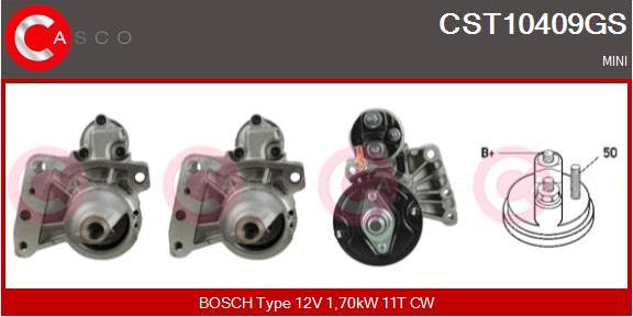 Casco CST10409GS - Starter autospares.lv