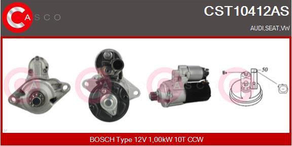 Casco CST10412AS - Starter autospares.lv