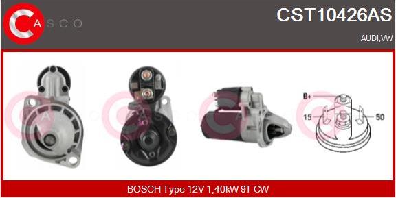 Casco CST10426AS - Starter autospares.lv