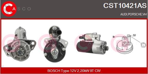 Casco CST10421AS - Starter autospares.lv