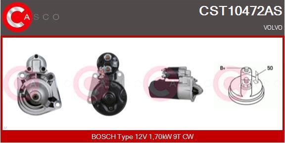 Casco CST10472AS - Starter autospares.lv