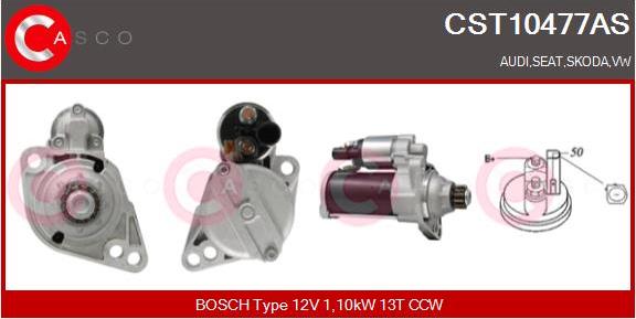 Casco CST10477AS - Starter autospares.lv