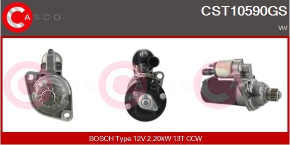 Casco CST10590GS - Starter autospares.lv