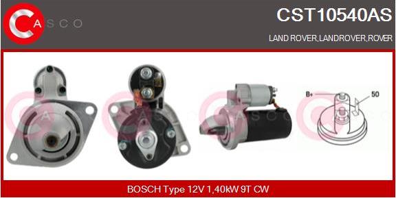 Casco CST10540AS - Starter autospares.lv