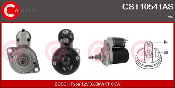 Casco CST10541AS - Starter autospares.lv