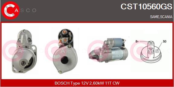 Casco CST10560GS - Starter autospares.lv