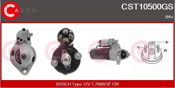 Casco CST10500GS - Starter autospares.lv