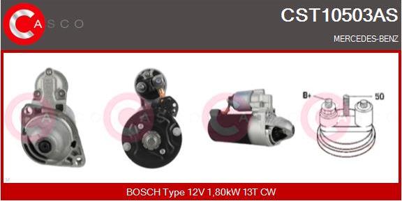Casco CST10503AS - Starter autospares.lv
