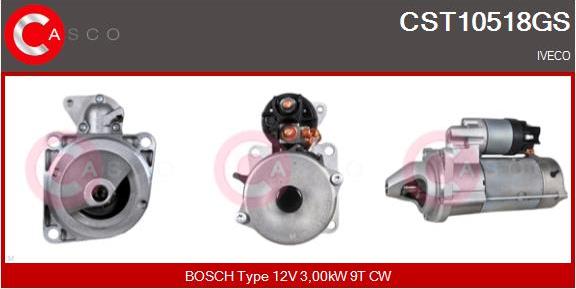 Casco CST10518GS - Starter autospares.lv