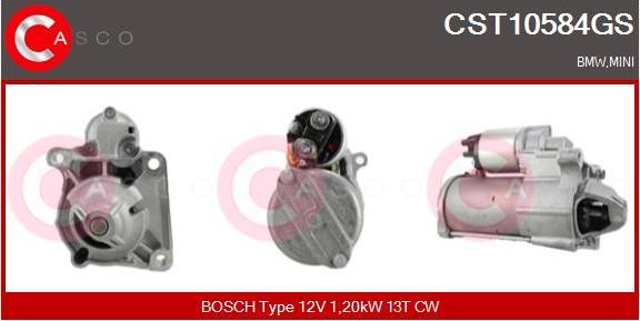 Casco CST10584GS - Starter autospares.lv