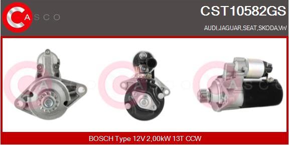 Casco CST10582GS - Starter autospares.lv