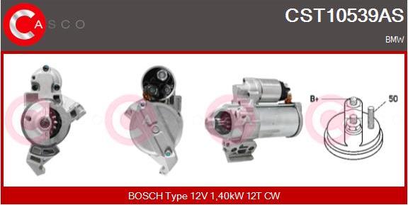 Casco CST10539AS - Starter autospares.lv